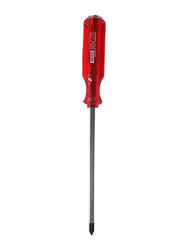 Hero 6-inch Sqaure Shank Go-Thru Screwdriver Star, Red