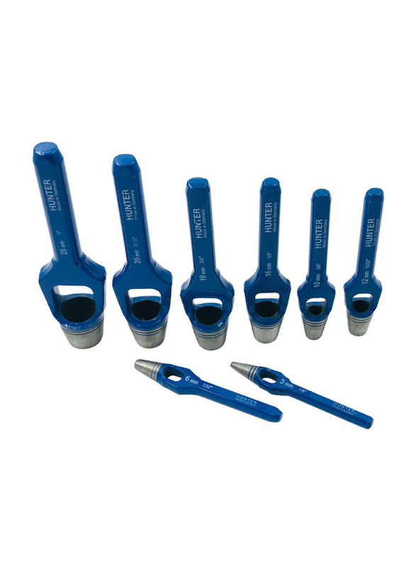 Hunter 8-Piece Arch Punch, Blue