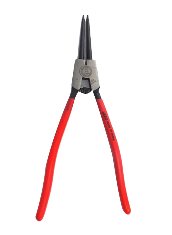 Hero External Circlip Plier Straight, HO-47212, Multicolour