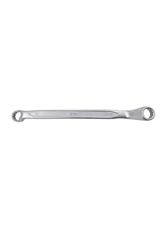 Hero Tools Ring Spanner, M12x13, Silver