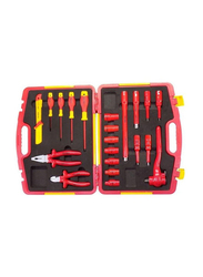 Tolsen 21-Piece Insulated Set, Red/Yellow