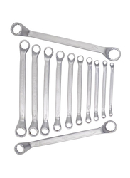 Hero 12-Piece Tools Ring Spanner Set, M6x32, Silver