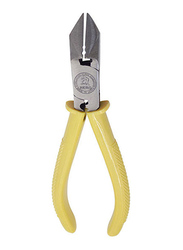 Hero 6-inch Slant Edge Diagonal with Wire Stripper And Crimping Die, Yellow