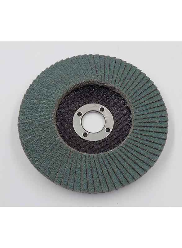 Prix 4.5-inch Stainless Steel Flap Disc, 60 Grade, Multicolour