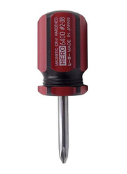 Hero Shining Line Colour Screwdrivers, 6400-1-1/2-inch, Red/Black