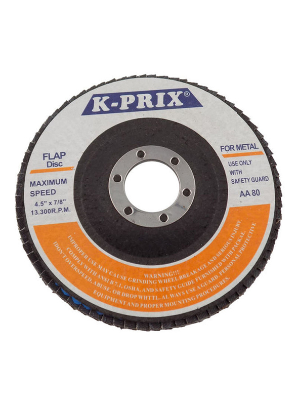 Prix Plix Metal Flap Disc, Multicolour