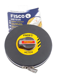 Fisco 20-Meter Meteor Measuring Tape, Black/Yellow