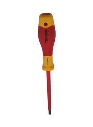 Tolsen 5.5 x 125mm Slotted Screwdriver, Red/Yellow