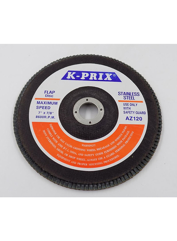 Prix Stainless Steel Flap Disc, 120 Grade Multicolour