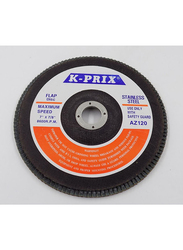 Prix Stainless Steel Flap Disc, 120 Grade Multicolour