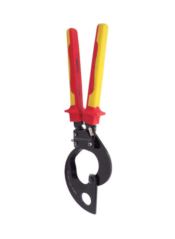 Tolsen Injection Insulated Cable Cutters 32, Red/Yellow