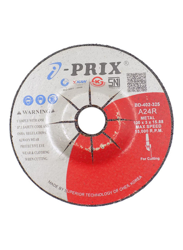 Prix 5cm Plix Steel Cutting Wheel, Multicolour