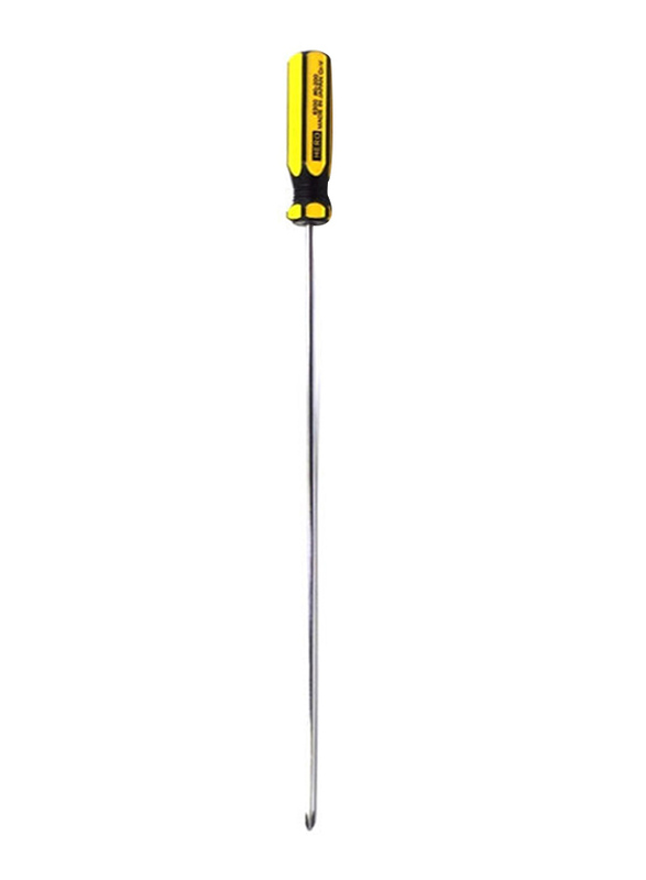Hero 8-inch Line Colour Screwdriver, 6300, Yellow