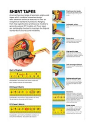 Fisco 5-Meter Proflex Measuring Tape, Black/Yellow