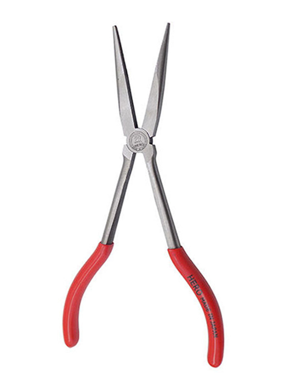 Hero Long Reach Nose Plier Straight, Multicolour