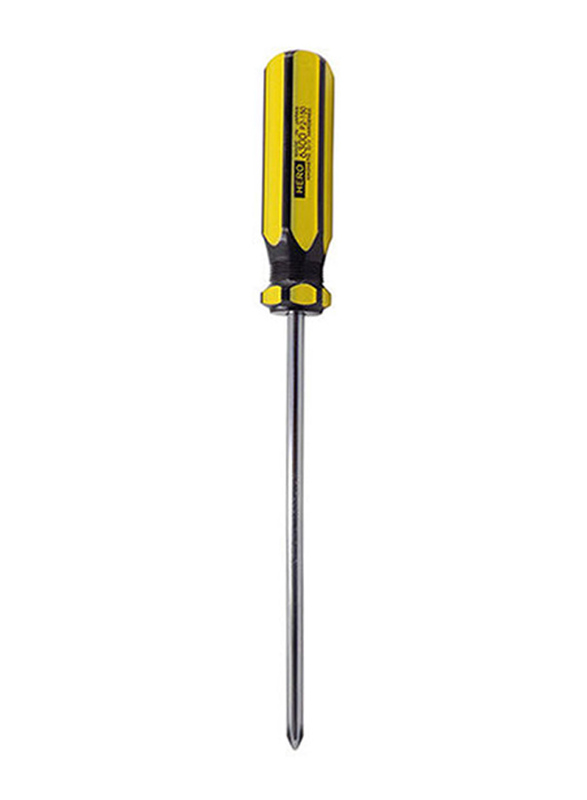 Hero 6-inch Line Colour Screwdriver, 6300, Yellow