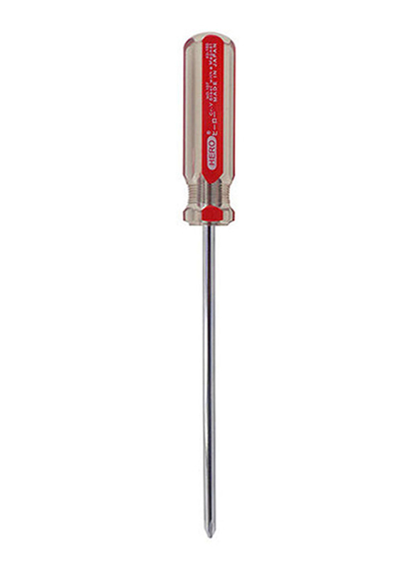 Hero 6-inch Crystal Line Colour Screwdriver 107, Red