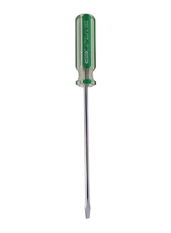 Hero 6-inch x 3.2mm Crystal Line Colour Screwdriver, Green