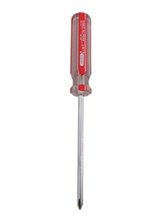 Hero 4-inch Crystal Line Colour Screwdriver, Red