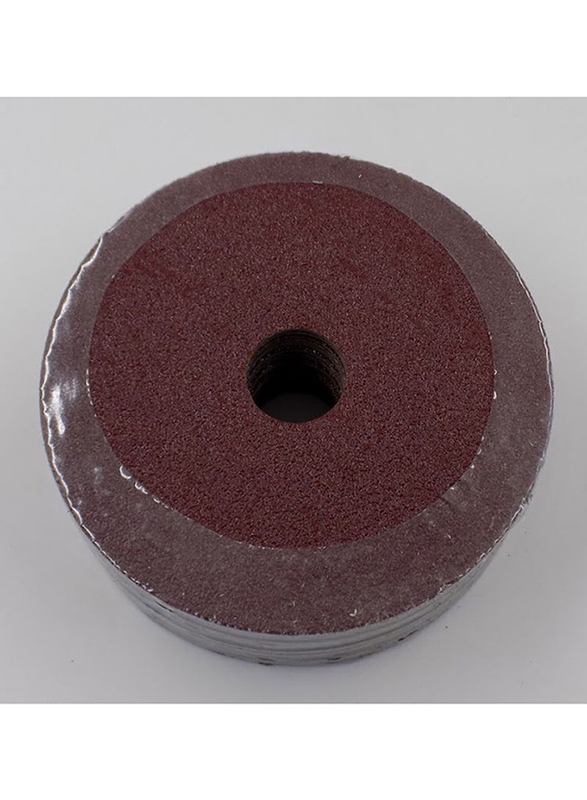 Prix 25-Piece Aluminium Oxide Sanding Disc Box, 120 Grit, Brown