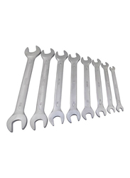 Hero 8-Piece Tools Double Open End Spanner, M6x22, Silver