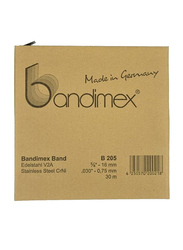 Bandimex 5/8-inch Stainless Steel Band Heavy Duty, Silver