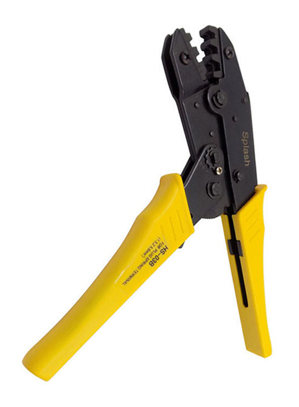 Wire Stripper Crimping Tool, Black/Yellow