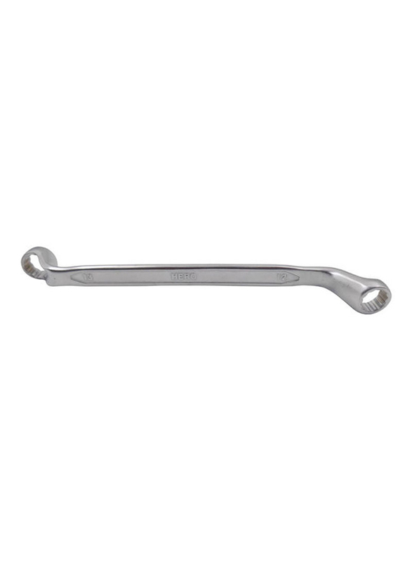 Hero Tools Ring Spanner M8x9, Silver