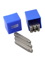 Master 10mm Number Punches, Silver