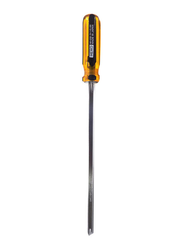 Hero Amber Colour Line Screwdriver Star, 6500, #3-250, Yellow