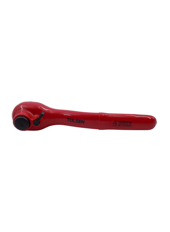 

Tolsen VDE Dipped 1000V Reversible Ratchet, Red