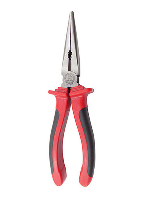 Hero 6-inch Snipe Nose Side Cutting Plier, Multicolour