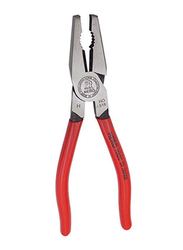 Hero 8-inch Hi-Leverage Combination Plier, Multicolour