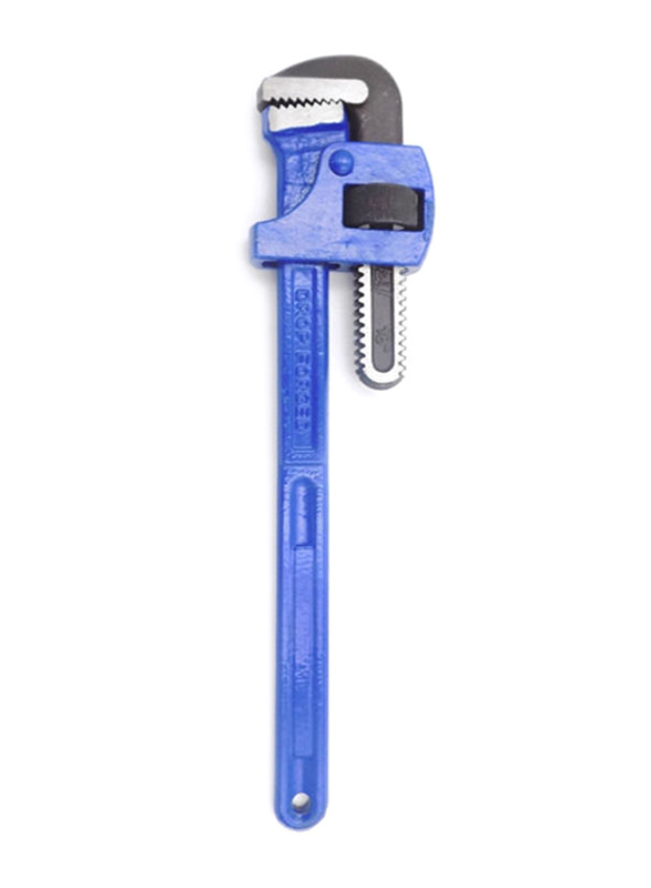 Hero 8-inch Stillson Pipe Wrench, Blue