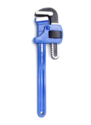 Hero 12-inch Stillson Pipe Wrench, Blue