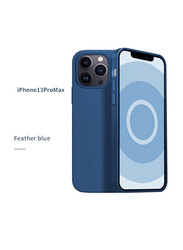 Protect iPhone 13 Pro Max Silicone Case, Blue