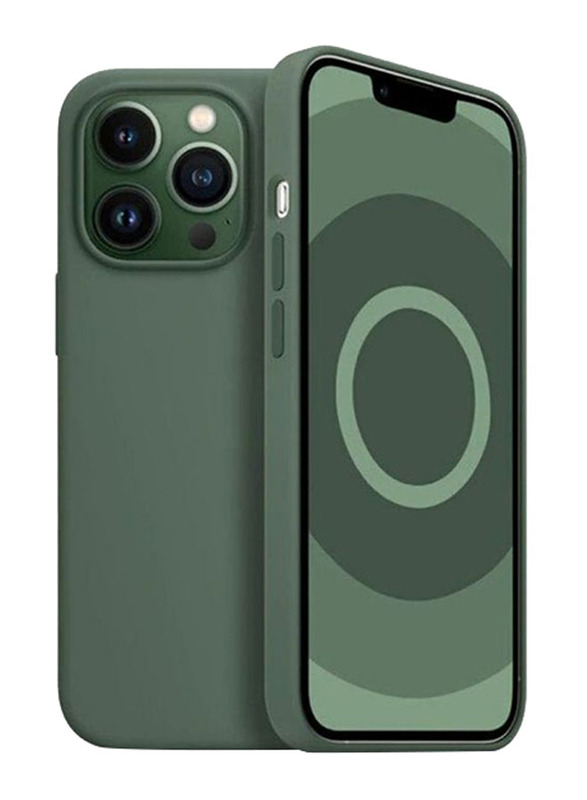 Protect iPhone 12 Pro Max Silicone Case, Green