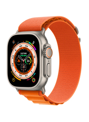 Protect Alpine Loop Apple Watch Ultra Polyester Band for Apple Watch 38mm/40mm/41mm, Orange
