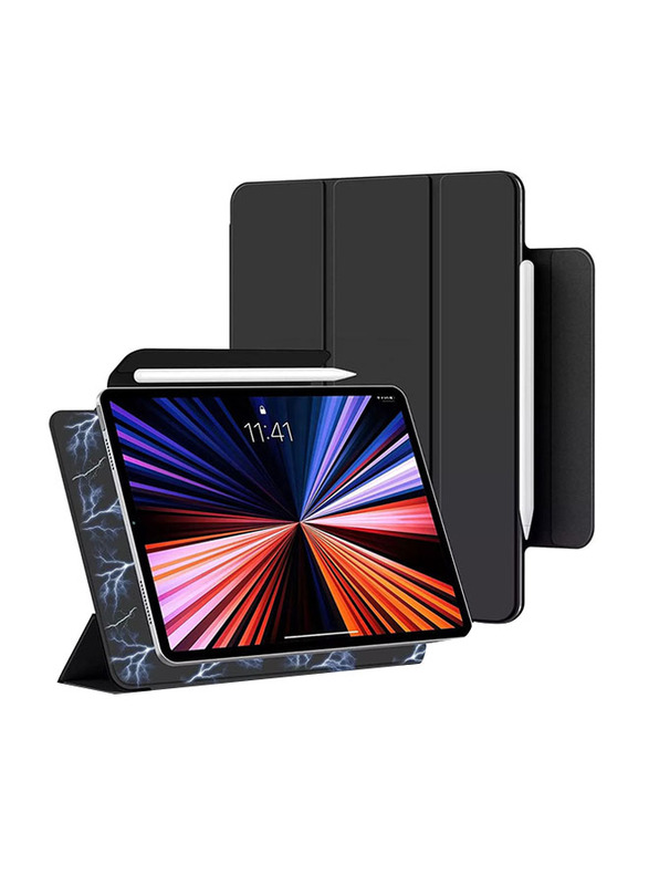 Protect 12.9-inch iPad Magnetic Cover for 2021/2020/2018, Black