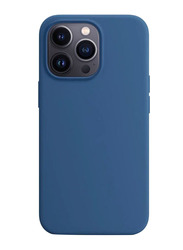 Protect iPhone 13 Pro Max Silicone Case, Blue