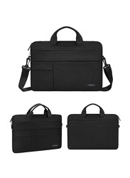 Protect 13-Inch Water Resistant Top Loader Laptop Bag, BLT133BLK, Black