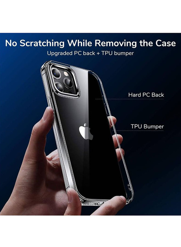 Protect iPhone 12 Pro Max TPU Case,Clear