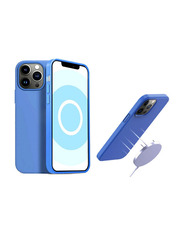 Protect iPhone 12 Pro MagSafe Silicone Case, Blue
