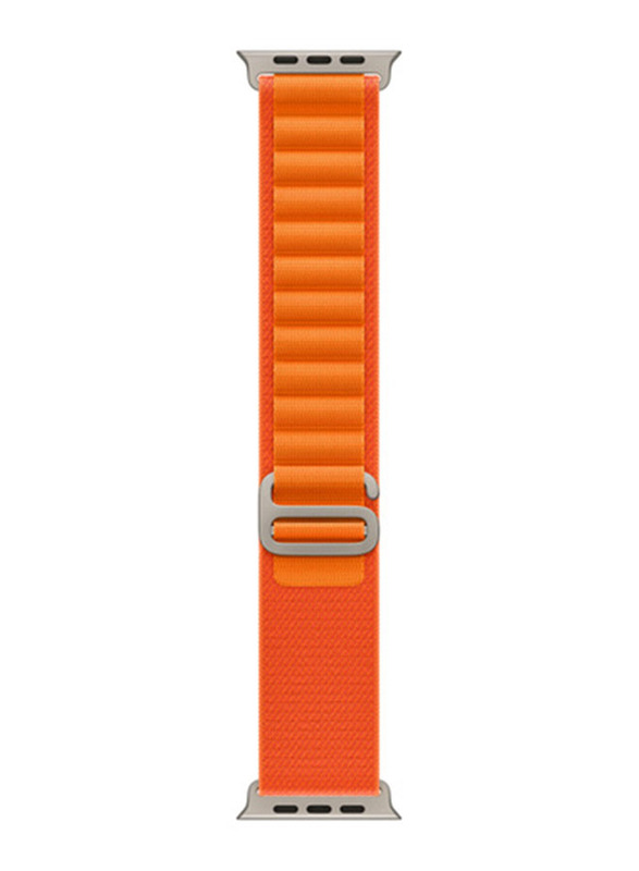 Protect Alpine Loop Apple Watch Ultra Polyester Band for Apple Watch 42mm/44mm/45mm/49mm, Orange