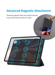 Protect 12.9-inch iPad Magnetic Cover for 2021/2020/2018, Black
