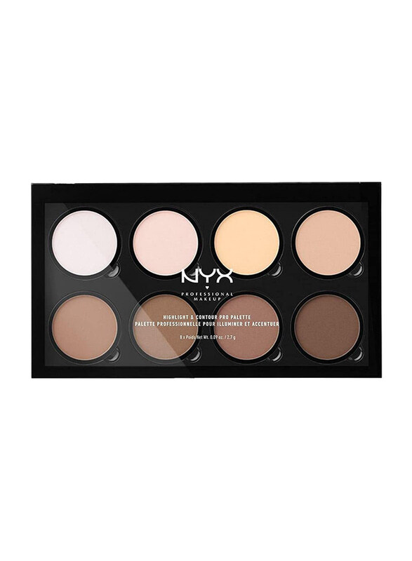 

Nyx Professional Makeup Highlight & Contour Pro Palette, 01, Full Size