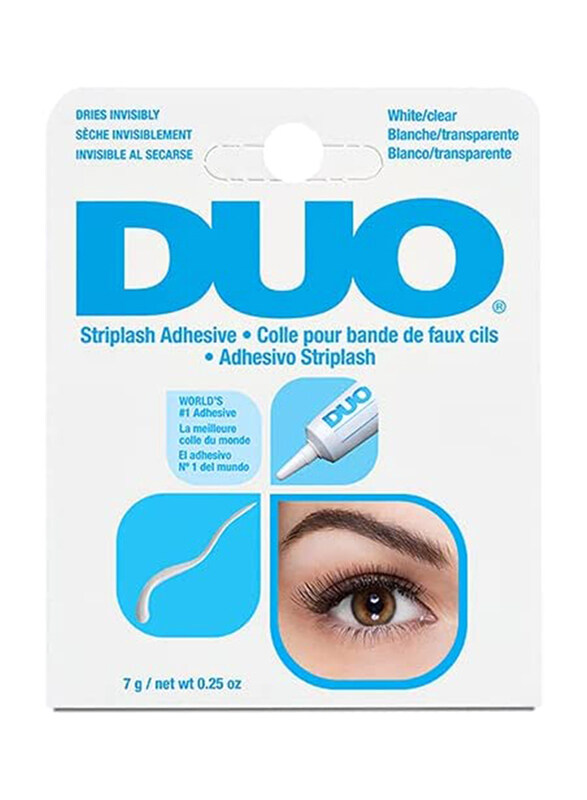 

Ardell Duo Strip Lash Adhesive for Strip False Eyelash, 7gm, White