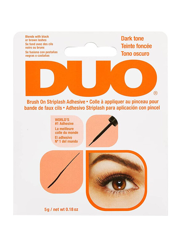 

Ardell Duo Dark Brush on Adhesive, 5gm, Black