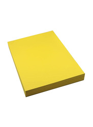 Terabyte Card Paper, 100 Sheets, 160 GSM, A6 Size, Yellow
