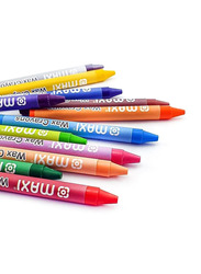 Maxi Jumbo Wax Crayons, 24-Pieces, Multicolour